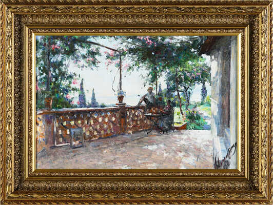 Смирнов Александр Максимович. Терраса в Сицилии 